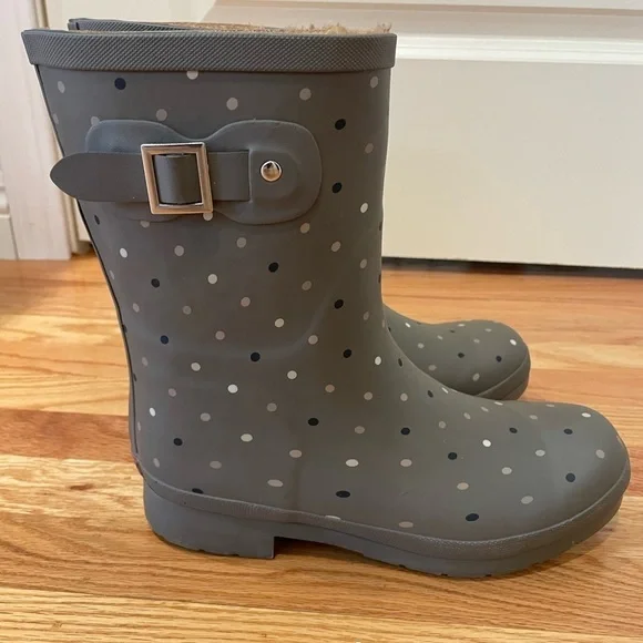 Women’s Chooka Polka Dot Rain Boots - Picture 2 of 7